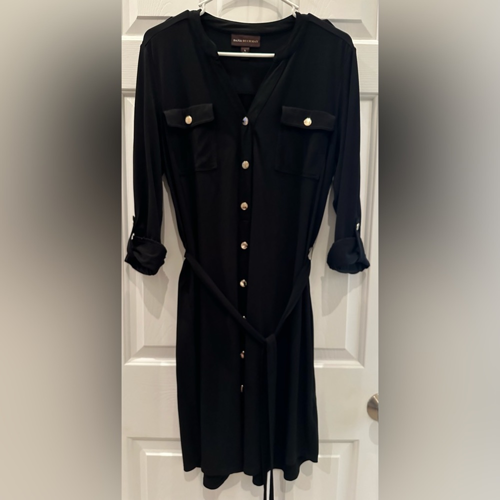 Dana Buchman 3/4 sleeve short dress